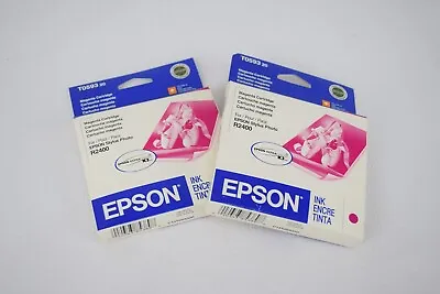 EPSON T059320 Magenta Cartridge Stylus Photo R2400 Lot Of 2 • $19.99