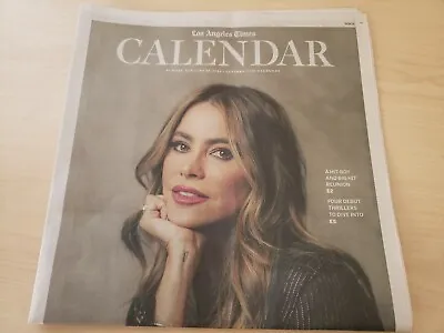 LA TIMES Calendar Section January 28 2024- Sofia Vergara That Killer Instinct • $12