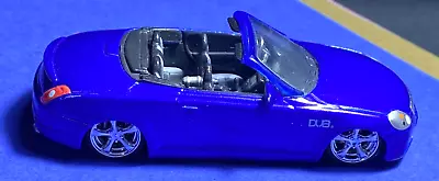 Lexus Sc430 Jada Toys Convertible Dark Blue Diecast 1:64 Dub • $10