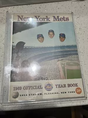 1969 Miracle New York Mets Official Yearbook Gil Hodges Koosman Seaver Harrelson • $110