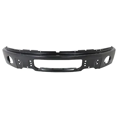 Front Bumper For 2009-2014 Ford F-150 Powdercoated Black With Fog Light Holes • $205.63