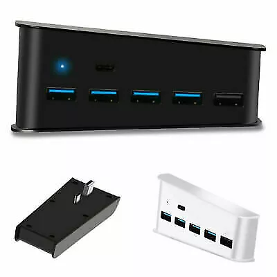 $22.49 • Buy 5-Ports Extend USB Hubs Adapter High Speed Splitter For Sony PS5 PS4 Pro Console