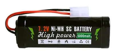 7.2V 5000mAh Ni-MH Battery Tamiya Plug For RC Cars Airplane Drone Traxxas • £19.99