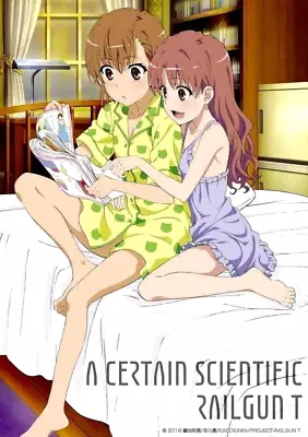 Mikoto Misaka Kuroko Shirai A Certain Scientific Railgun B2 Tapestry PJ's Japan • $60