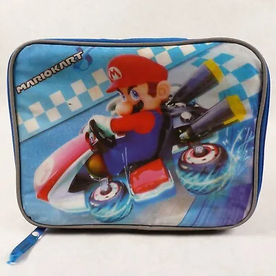 Super Mario Brothers Mario Kart Wii 9.5  Insulated 3D Lunch Bag Lunchbox • $15.99