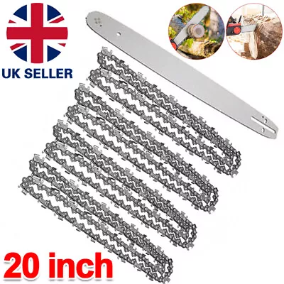 4Pcs 20inch 76 Drive Links Chainsaw Saw Chain Parts Tool Chainsaw Blade New UK. • £15.49