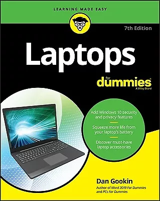 Laptops For Dummies Gookin Dan • $51.27