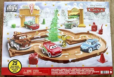 Disney Pixar Cars Mini Racers Advent Calendar 2022 • $29.95