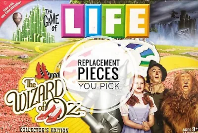 The Wizard Of Oz Game Of Life Collectors Edition Replacement Parts: You Choose • $0.99