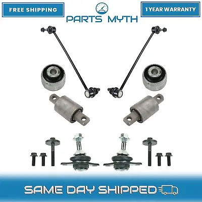 New Control Arm Bushing Ball Joint Sway Bar 8pc Kit For 2001-2007 Volvo V70 XC70 • $72.38