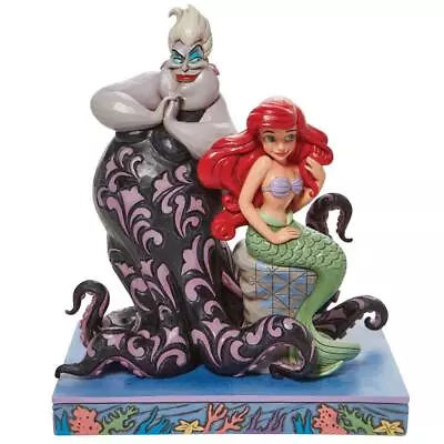 Jim Shore Disney Traditions - Ariel & Ursula - The Little Mermaid Figure 6010094 • $56.97