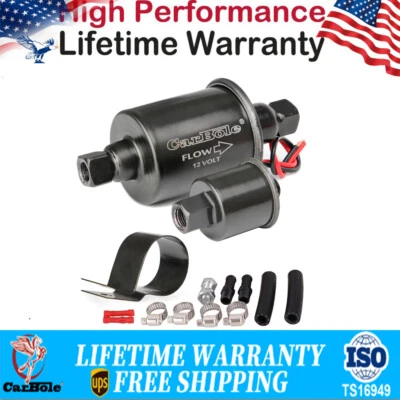 $23.99 • Buy Carburetor Electric Fuel Pump Carburetor 5-9 PSI 30GPH Gas Alcohol Universal 12V