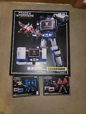 Takara Tomy Masterpiece MP-13 Soundwave Action Figure • $200