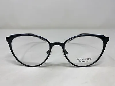 Kio Yamato Japan KT-473U 51-18-150 Black/Blue Full Rim Eyeglasses Frame Q88 • $150