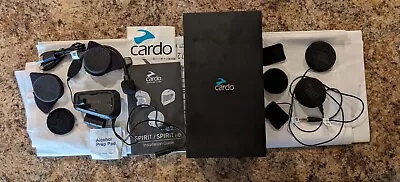 Cardo Spirit HD Motorcycle Bluetooth Communication Headset  Black Single Pack • $10.50