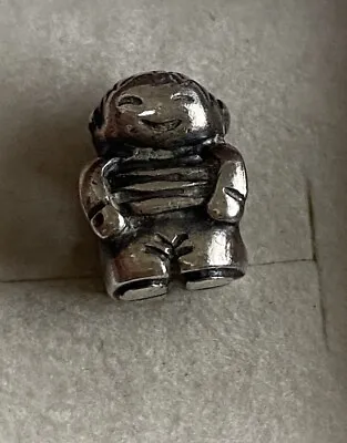 ❤️ Pandora Sterling Silver Little Boy Charm 925 Ale Pandora ❤️ • £12.99