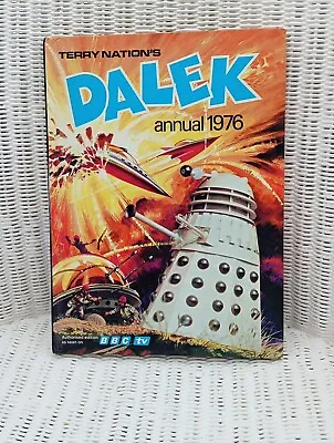 VINTAGE TERRY NATIONS DALEK ANNUAL 1976 (Please Read Description) • £13.99