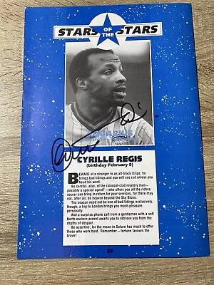 Signed Cyrille Regis Coventry City 10x7 Magazine Picture • £13.99