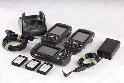 Lot Of 3- Motorola MC70 Mobile 1D Barcode Scanner || Six Batteries || One Cradle • $225.52