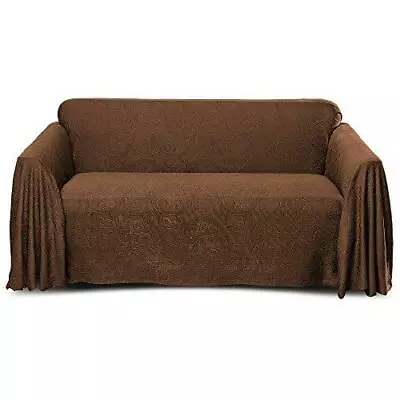 Stylemaster Alexandria Furniture Throw Large Sofa Chocolate • $44.49