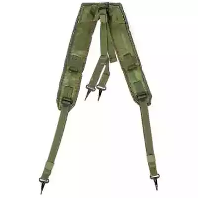 USGI LC-1 LBV Suspenders– Military OD ALICE Load Bearing Harness USMC Army Issue • $28.95