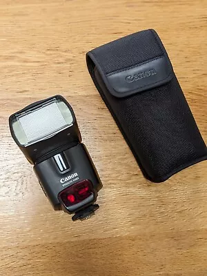 Canon Speedlite 430EX Shoe Mount Flash With Soft Case • £39.99