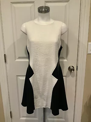 W118 By Walter Baker Black & White  Kaleigh Dress  Size Medium NWT! $228 • $42