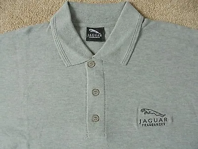 Jaguar Polo Shirt Fragrance E  F S Type I Pace MKII XJS XJR Official Large L • £14.50