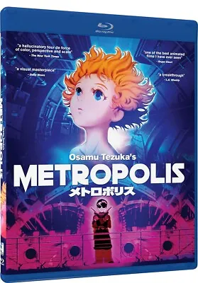 Osamu Tezuka's METROPOLIS Blu-ray BD - Japanese Anime **NEW/SEALED** FREE SHIP • $14.95