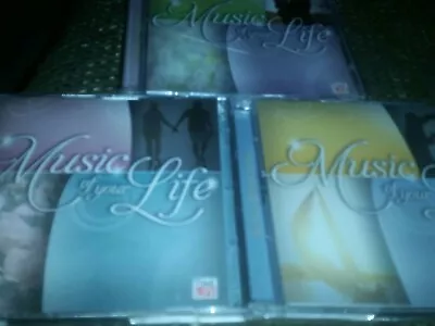 Lot Of 3 Time Life Music Of Your Life CD's (6-Discs)    B1/FR • $14.95