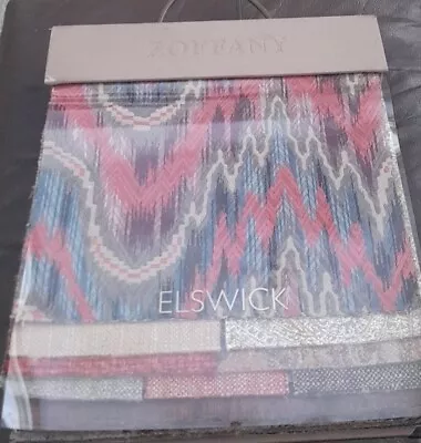 Zoffany Luxury Fabric Sample Book. Elswick.  • £8.90