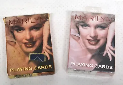 MARILYN Playing Cards 1 Sealed Deck/1 Open & Missing Card(s) By Bicycle DK10 • $14.95