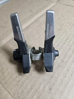 Shimano SL-SY20A Stem Shifters 3x7 Speed Friction/ Index Used Very Nice • $17