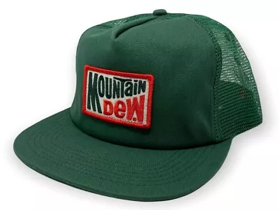 Matix Men's X Mountain Dew OG Vintage Retro Trucker Hat Cap In Forrest Green • $21.99