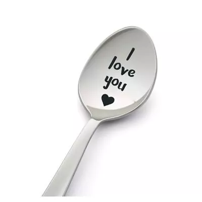 Couple Gift Spoons For Boyfriend Girlfriend I Love You Gifts Spoon For Him He... • $14.84