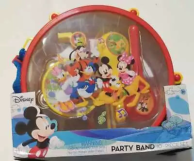 Disney Mickey Mouse Clubhouse Mickey's Party Band 10 Piece Set Music... • $31.99