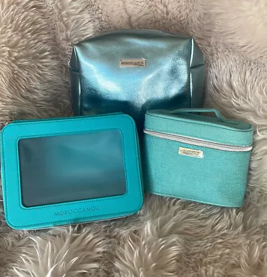 Moroccan Oil Travel Makeup Bags-3 • $14.75