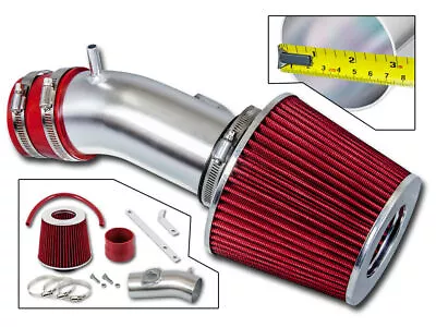 Short Ram Air Intake Kit + Red Filter For 14-16 Mazda3 Mazda6 2.5L L4 • $66.49