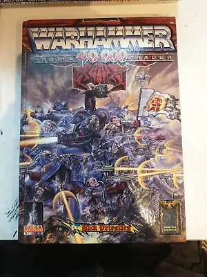 Warhammer 40k Rogue Trader Hardback Book 1st Edition 1987 Games Workshop Rare • £199