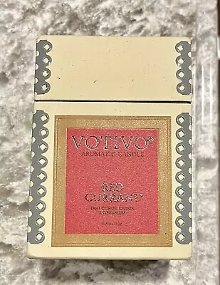 Votivo Large Aromatic Candle Red Currant 6.8oz • $39.99