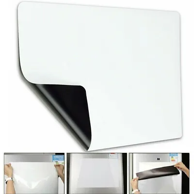 £3.41 • Buy 21x15cm Fridge Notice A5 Board Magnetic Memo WeeklyFamily Planner Whiteboard Aid