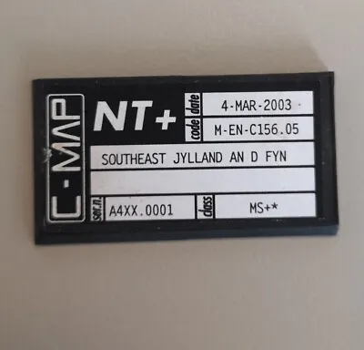 C-MAP NT+ JYLLAND EN-C156 C-Card Marine Charts - Raymarine Navman Furuno • $160.55