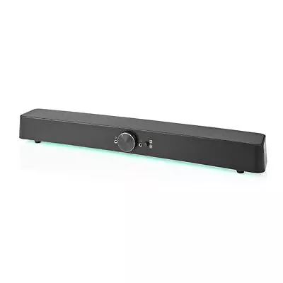 RGB Mini Sound Bar For TV Computer Gaming With Bluetooth 5.0 Wired/Wireless • £36.92