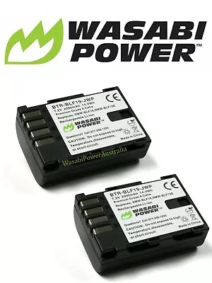 Wasabi Power Battery X 2 For Panasonic DMW-BLF19Panasonic Lumix DMC-GH3DMC-GH4 • $65.50