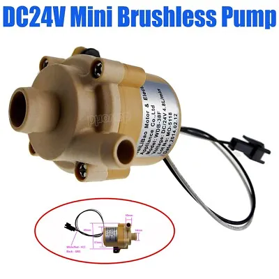 DC 24V Mini Brushless Motor Submersible Circulation Pump DIY PV Solar Water Pump • $13.49