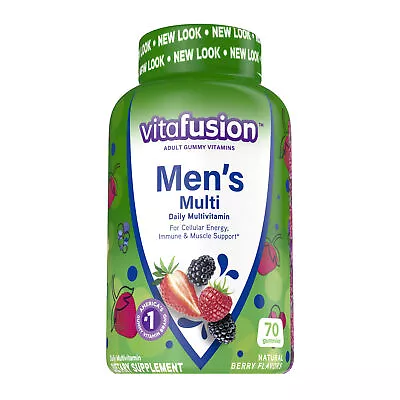 Vitafusion MensDaily Multivitamin Gummy 70 Each • $11.73