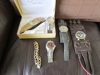 4 Used Men's Watches(frondini Bobux Terner Kahuna & Jewelrywe) Free Post • £24.99