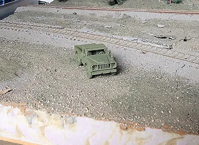 One 1/87 Scale US Army Kaiser Jeep M715 Ver.2 Brush Guard!  Exclusive Offering! • $20