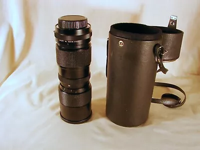 Vivitar Telephoto Zoom Lens 85-205mm S/n 22353475 W/ Sleeve & Lens Covers • $18.99