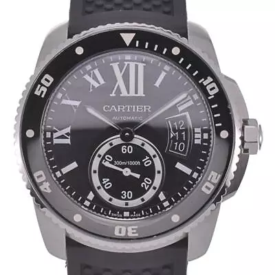 CARTIER Calibur De Cartier Diver W7100056 300M Automatic Men's Watch R#130156 • $3849.30